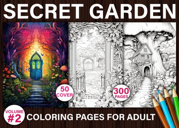 Download 300+ Secret Garden Coloring Book Pages - Premium Resources