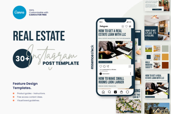 Download Real Estate Instagram Posts Canva - Insta Collection