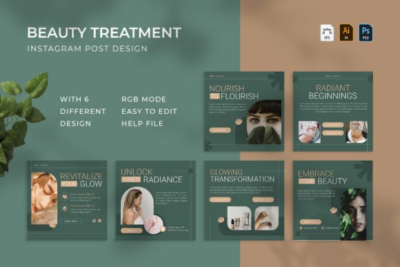 Download Beauty Treatment - Instagram Post - Insta Collection
