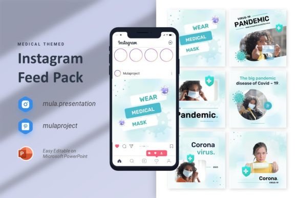 Download Medical - Instagram Feed Template - Insta Collection