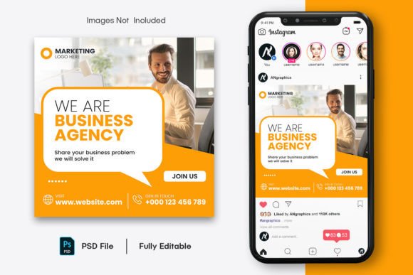 Download Business Instagram Post Template - Insta Collection