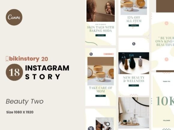 Download Beauty Two Instagram Story Canva - Insta Collection