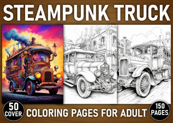 Download 150+ Steampunk Truck Coloring Pages - Premium Resources