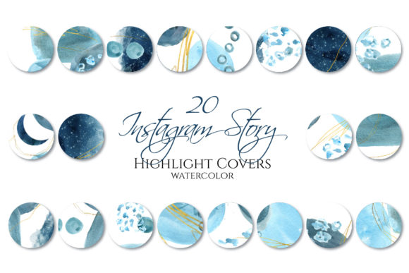 Download Watercolor Instagram Story Highlight - Insta Collection