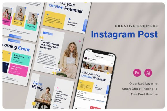 Download Creative Business Instagram Post - Insta Collection