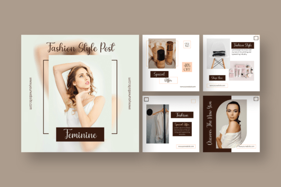 Download Fashion Instagram Post Template - Insta Collection