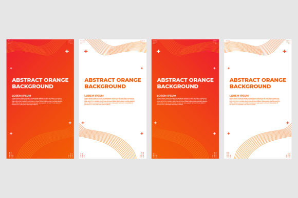 Download Orange Instagram Stories Template - Insta Collection