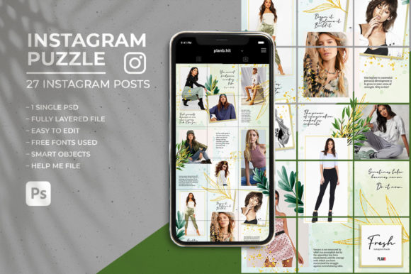 Download Fresh - Instagram Puzzle Feed - Insta Collection