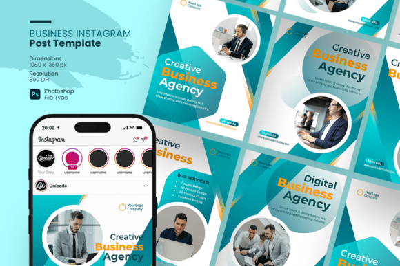Download Creative Business Agency Instagram Post - Insta Collection