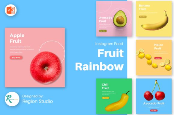 Download Instagram Feed - Fruit Rainbow - Insta Collection