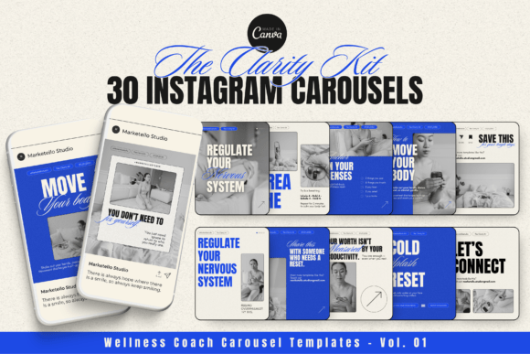 Download Instagram Carousel Templates-Clarity - Insta Collection