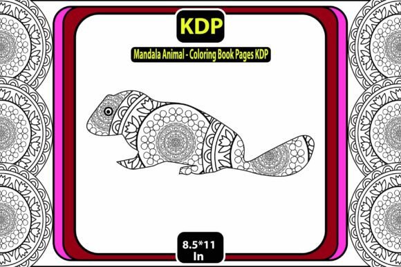 Download Animal Mandala, Coloring Books - Premium Resources