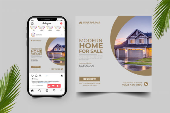 Download Real Estate Social Media Design Template - Media design Collection