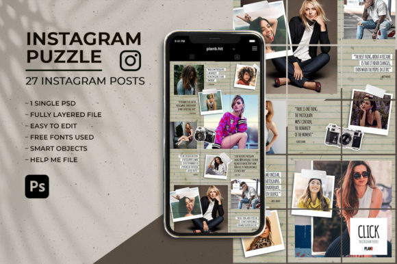 Download Click Instagram Puzzle - Insta Collection