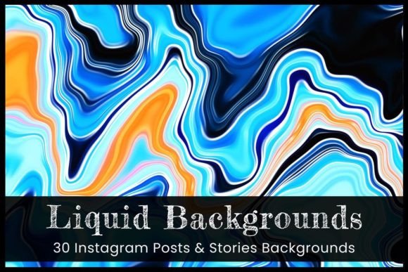 Download Liquid Instagram Post Story Backgrounds - Insta Collection