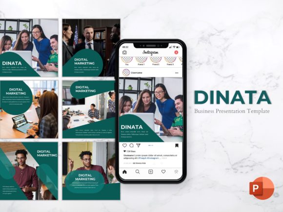 Download Instagram Feed Template - Dinata - Insta Collection