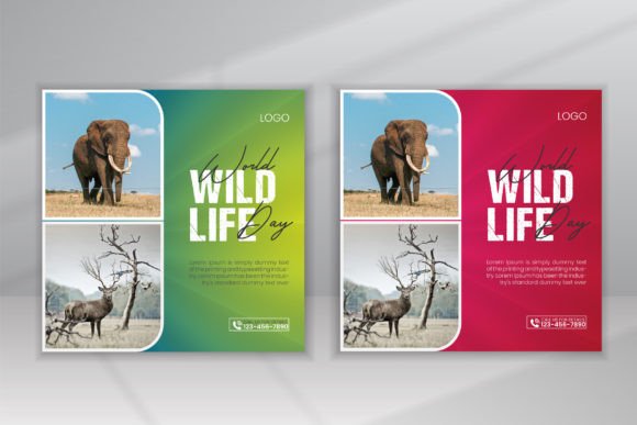 Download World Wild Life Day Social Media Design - Media design Collection