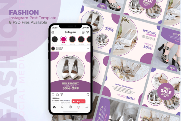 Download Fashion Instagram Post Template - Insta Collection