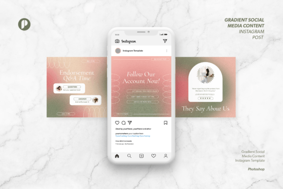 Download Gradient Social Media Content Instagram - Insta Collection