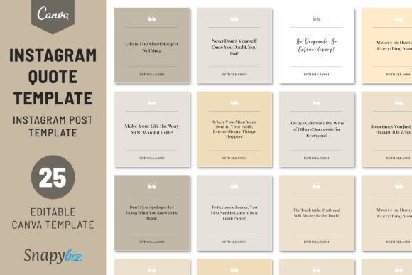 Download Instagram Canva Quote Template - Insta Collection