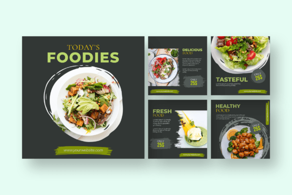 Download Food Instagram Post Template - Insta Collection