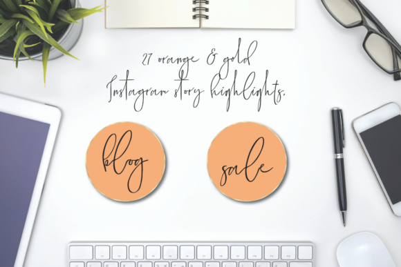 Download Orange Instagram Story Highlight, Insta - Insta Collection
