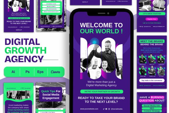 Download Digital Growth Agency - Instagram Story - Insta Collection